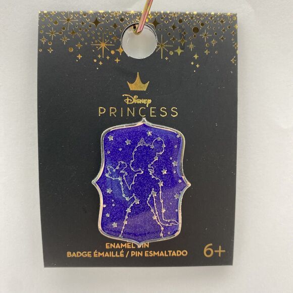 Loungefly Disney Pin Princess & the Frog Tiana & Naveen Constellation Stars - Picture 1 of 5
